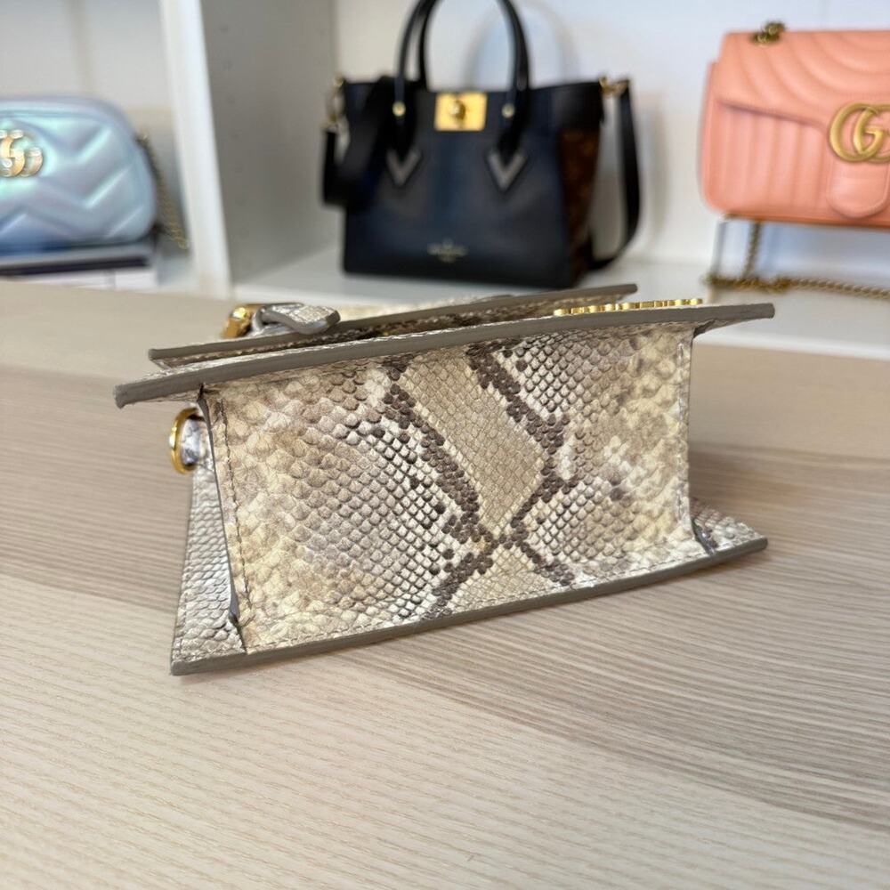 Jacquemus Goatskin Python Embossed Le Chiquito Mo… - image 6